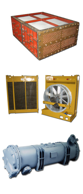 CHAUSSON AND MARCAM charge air coolers